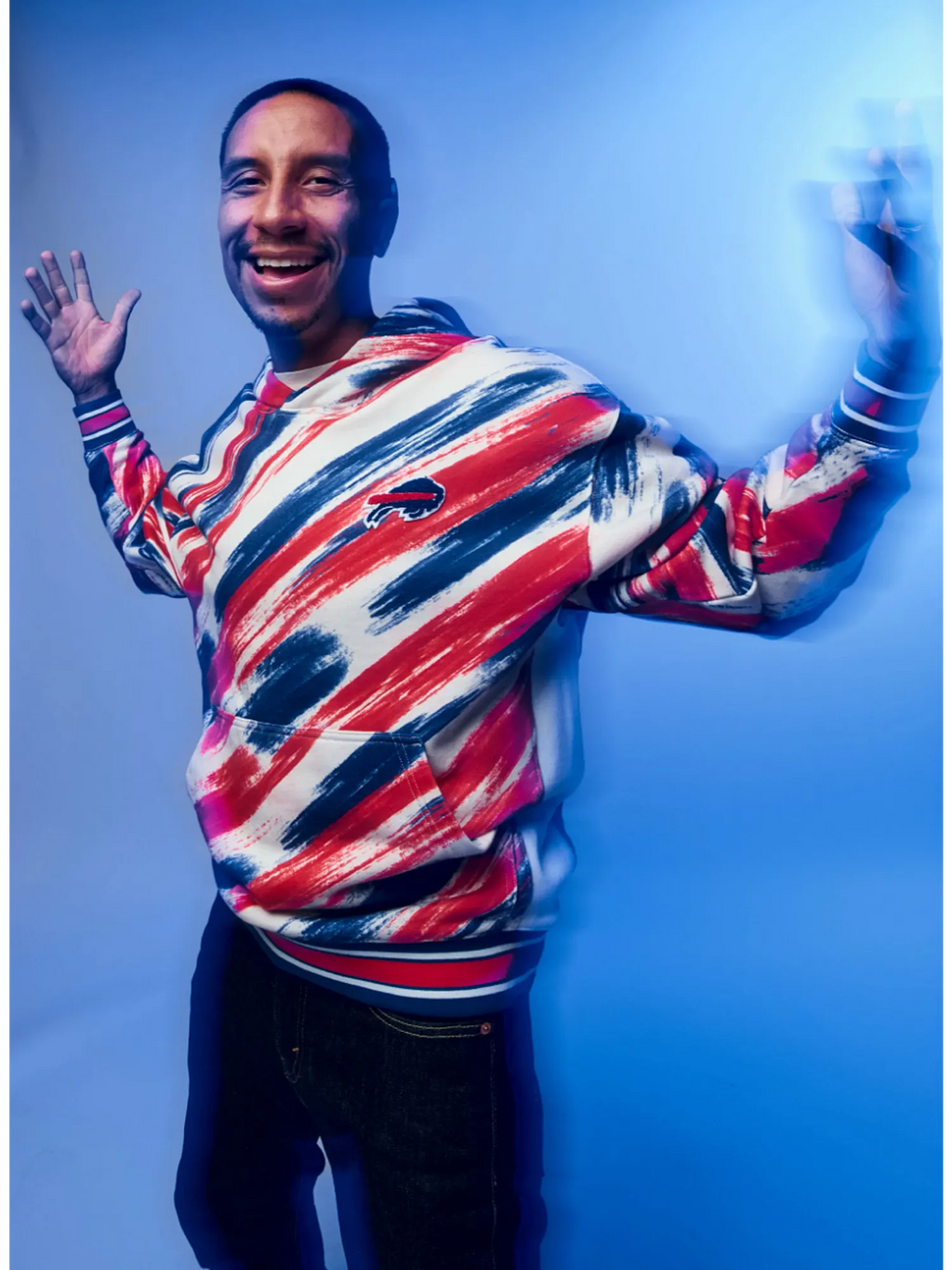 The Color Blitz Bills (Comfort Hoodie)