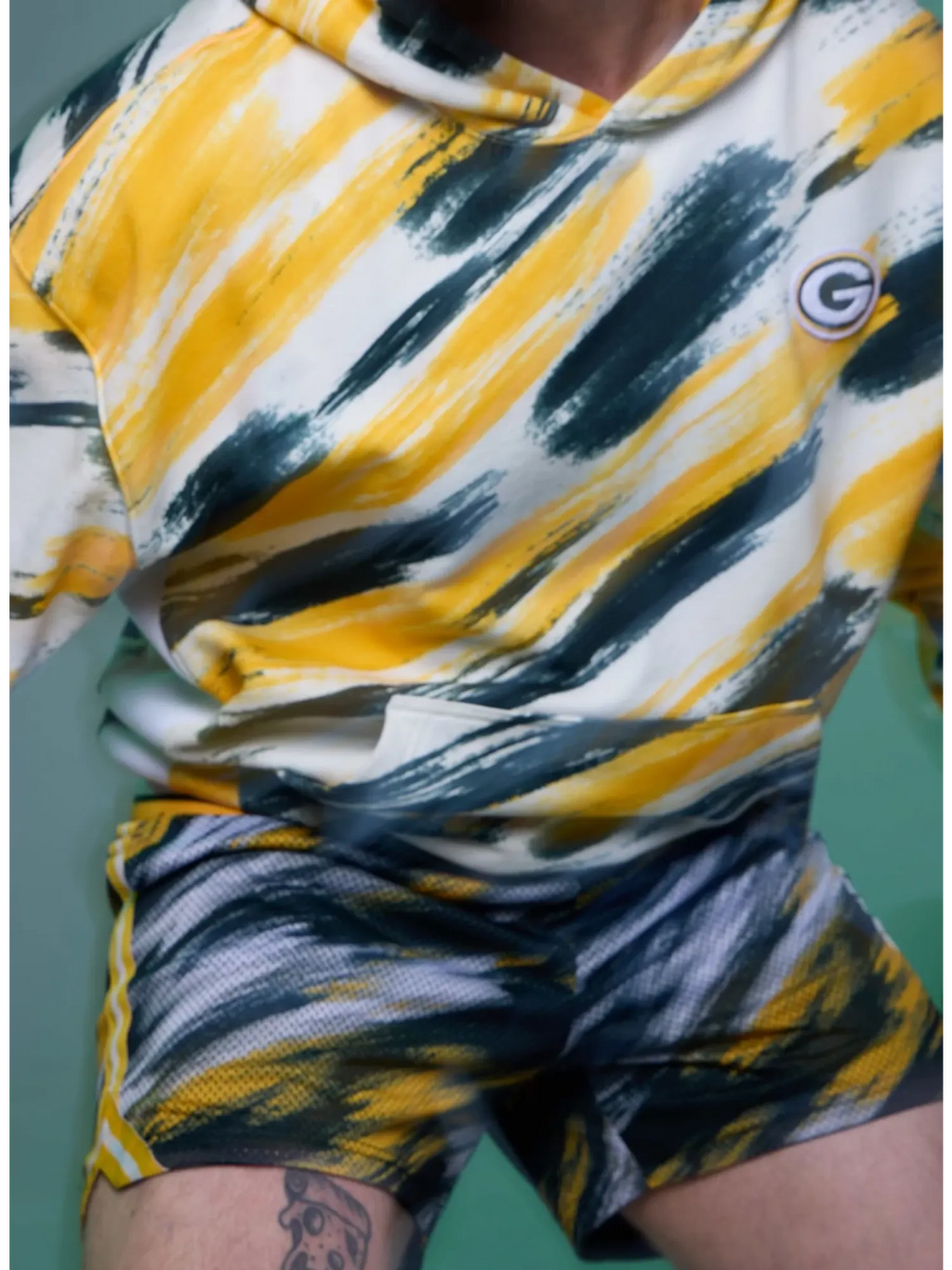 The Color Blitz Packers (Comfort Hoodie)