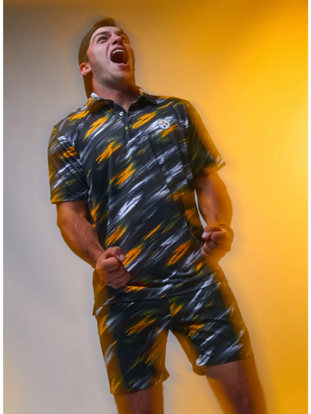 The Color Blitz Steelers (Polo)