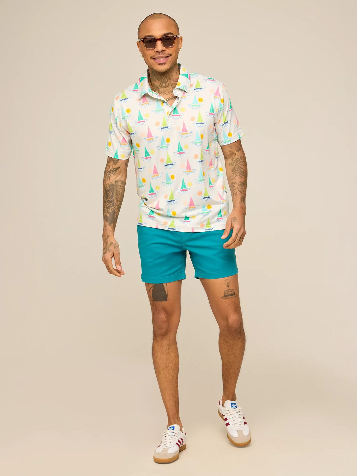 The Come Sail Away (Performance Polo)- White
