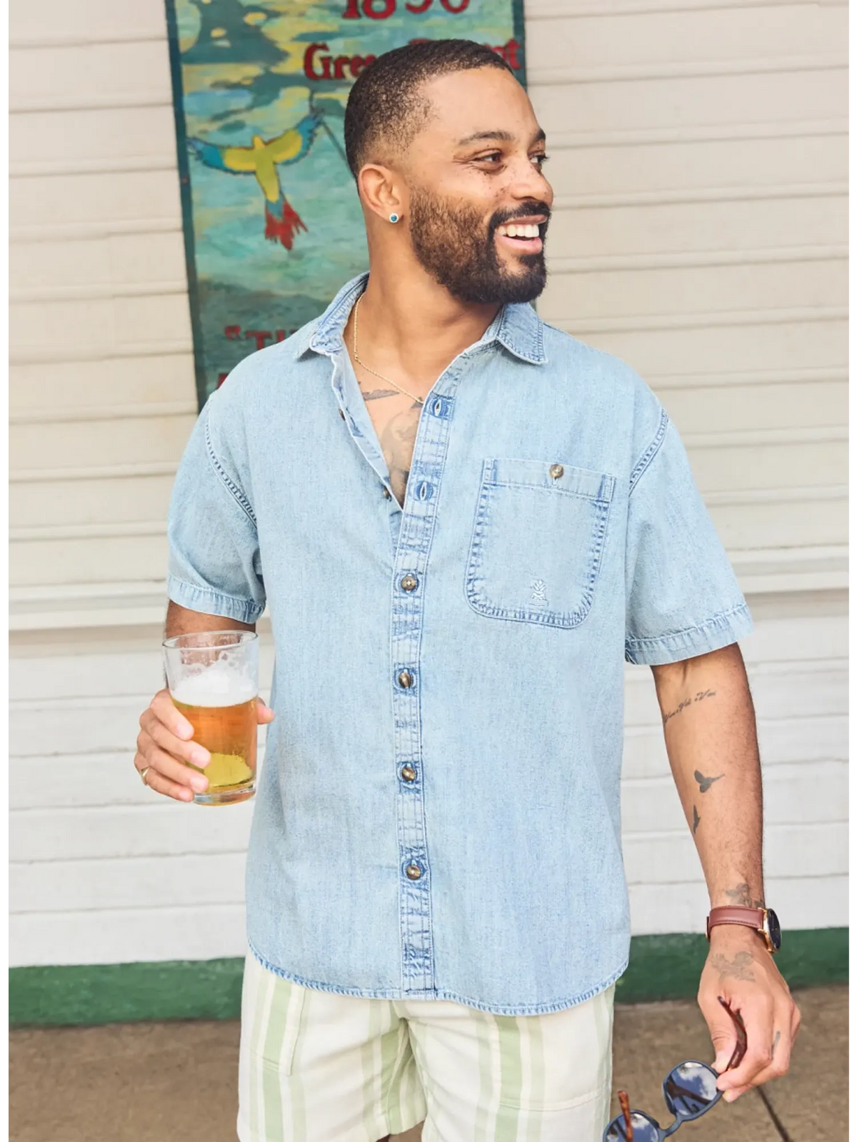 The Denim Drift (Dock Shirt)