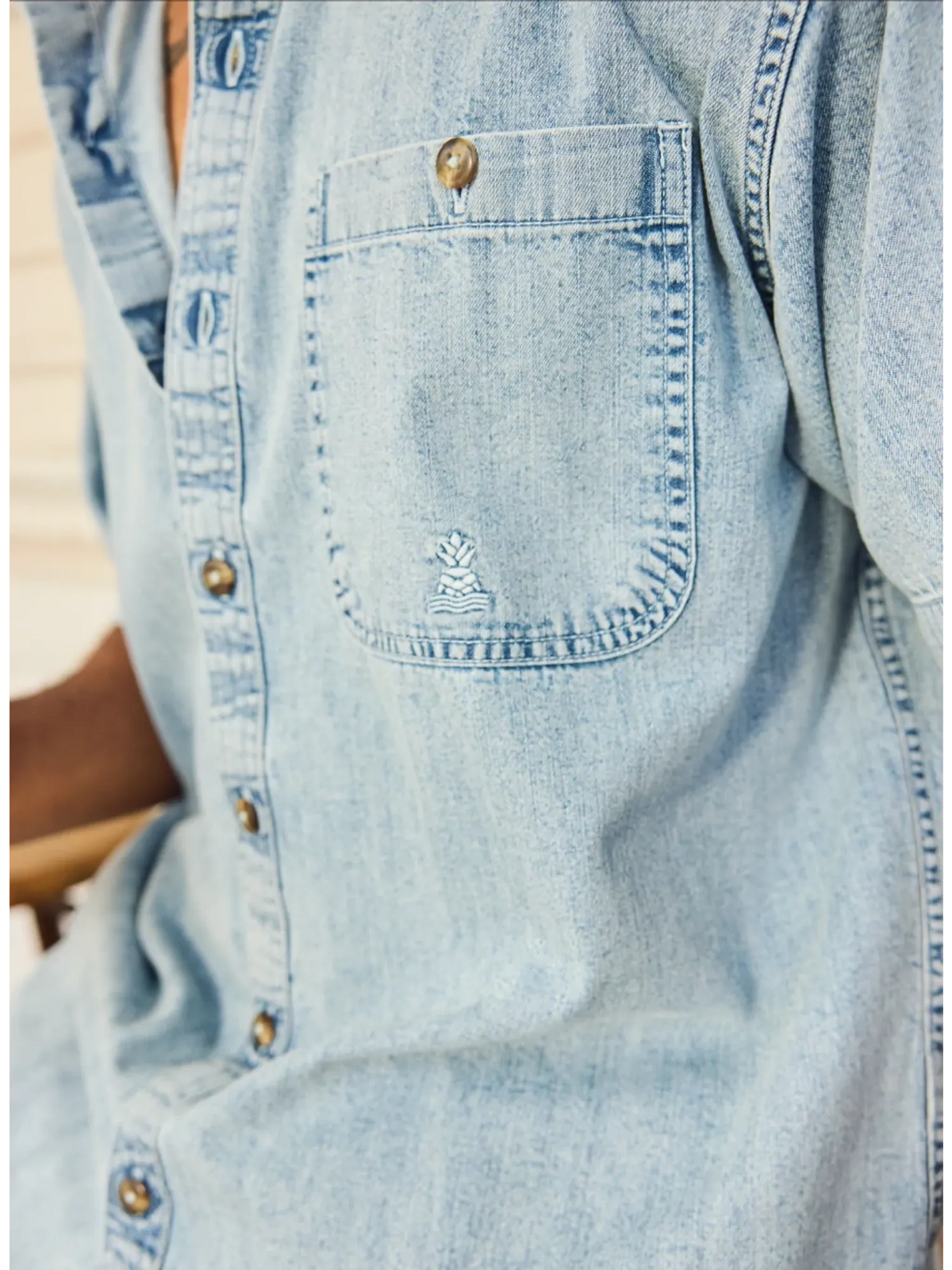 The Denim Drift (Dock Shirt)