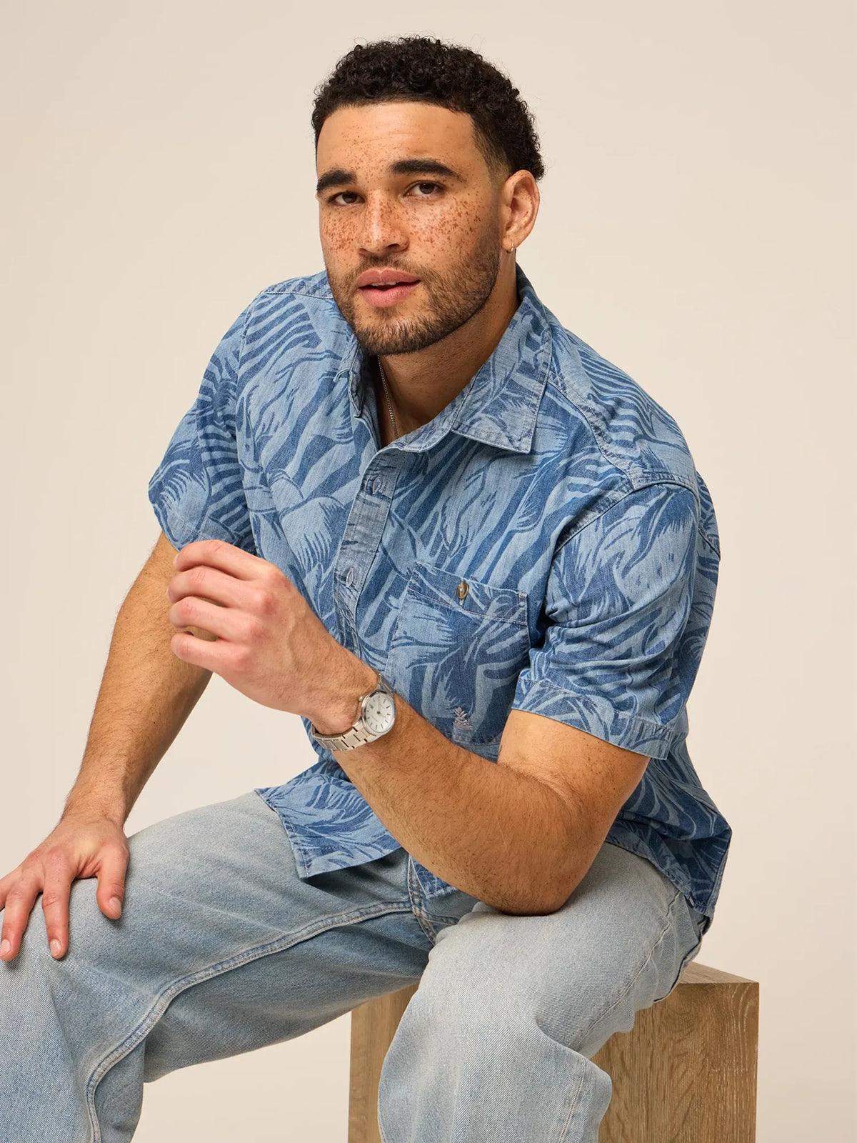 The Denim Leaf (Dock Shirt)
