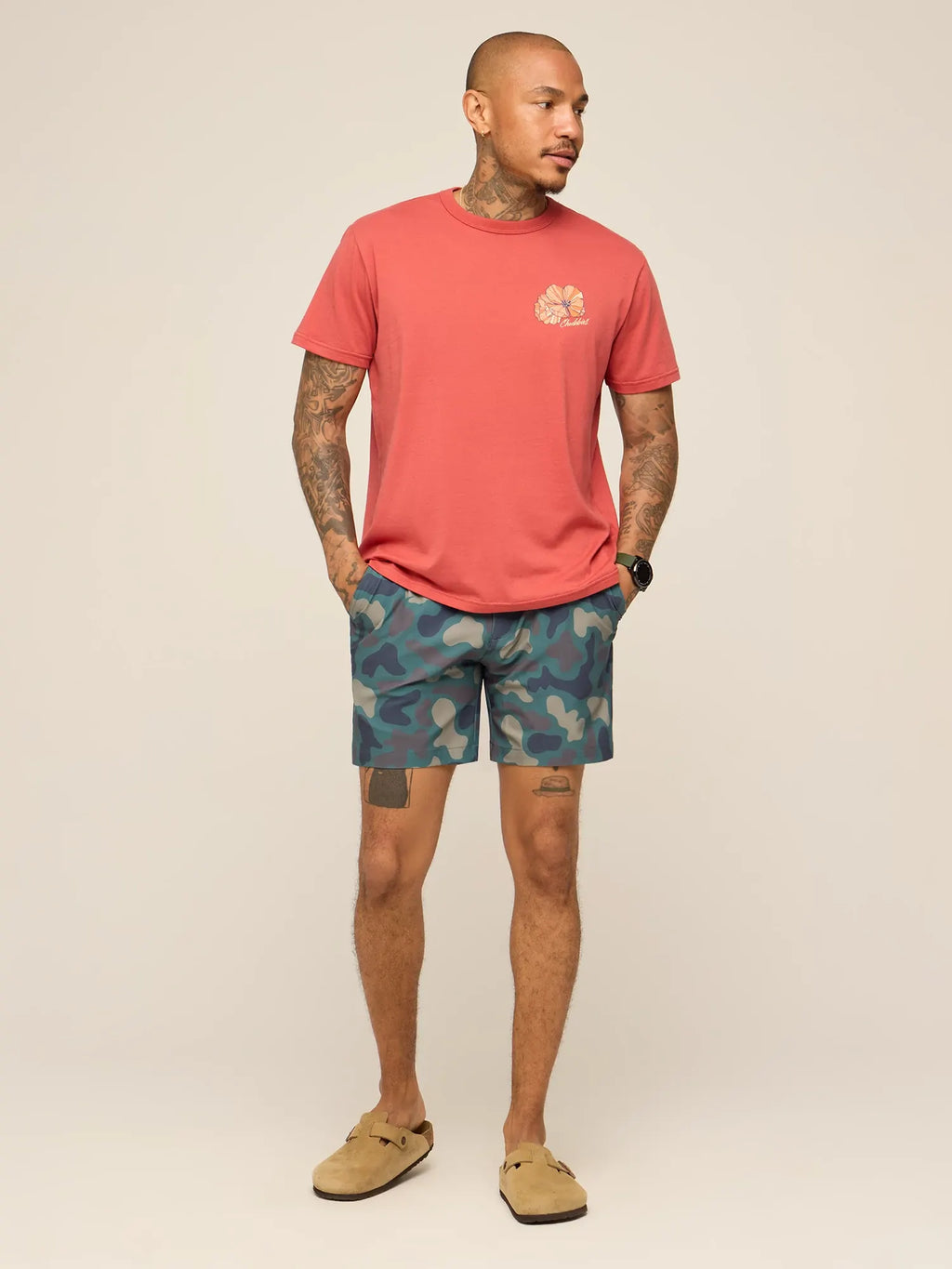 The Duck & Covers 6" (Everywear Performance Short)- Dark Green