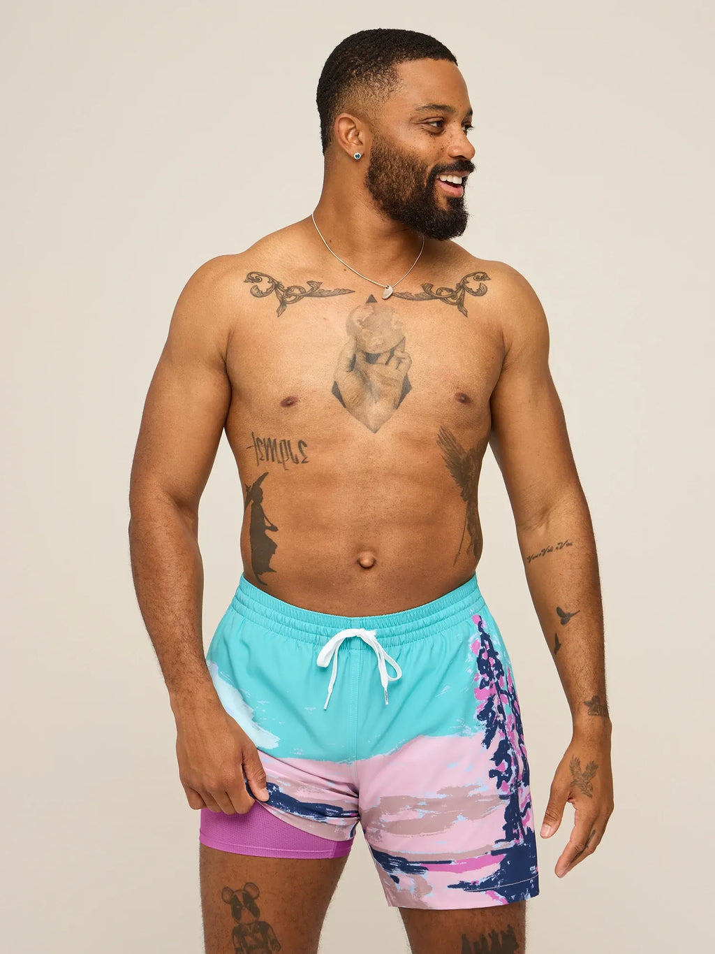 The Electric Dusks 5.5" (Classic Lined Swim Trunk)