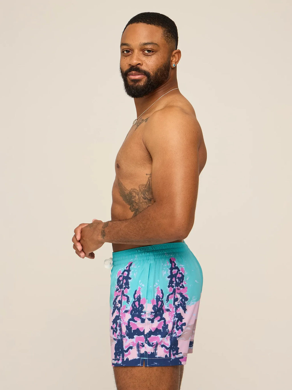 The Electric Dusks 4" (Classic Lined Swim Trunk)