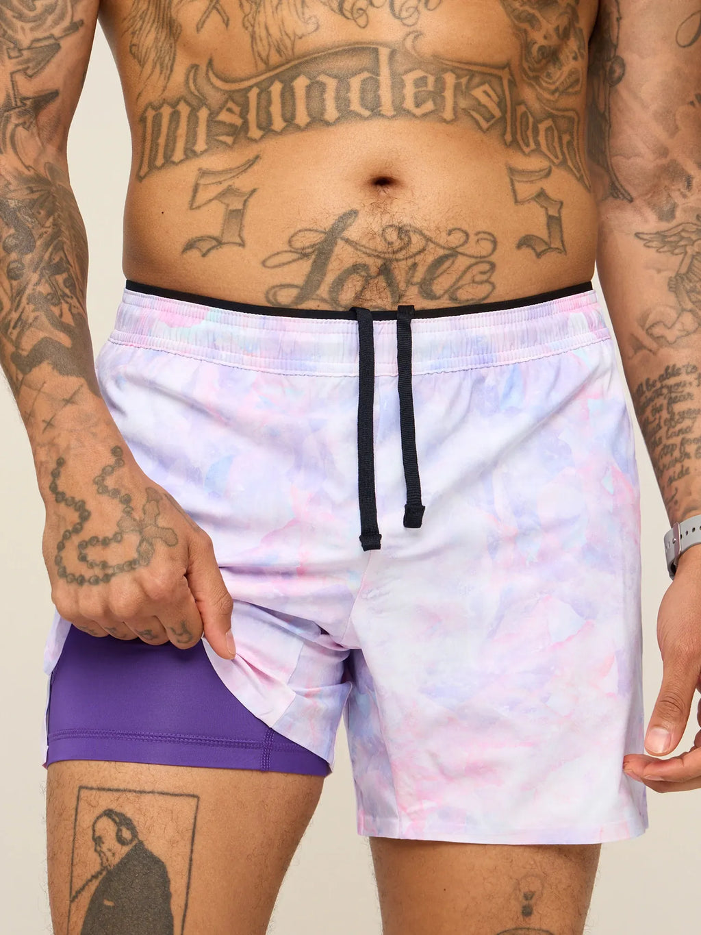 The Elements 5.5" (Ultimate Training Short with Hidden Liner)- Pink