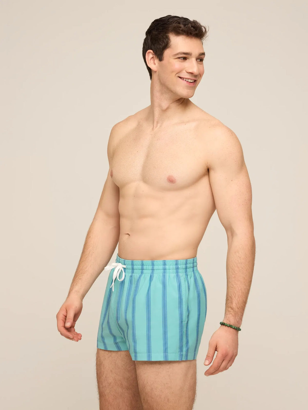 The Everpine Stripes 2" (Classic Lined Swim Trunk)
