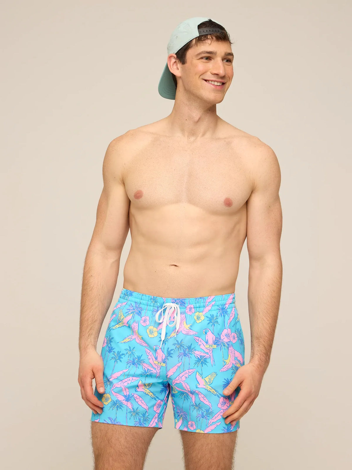The Flock Parties 5.5" (Classic Lined Swim Trunk)