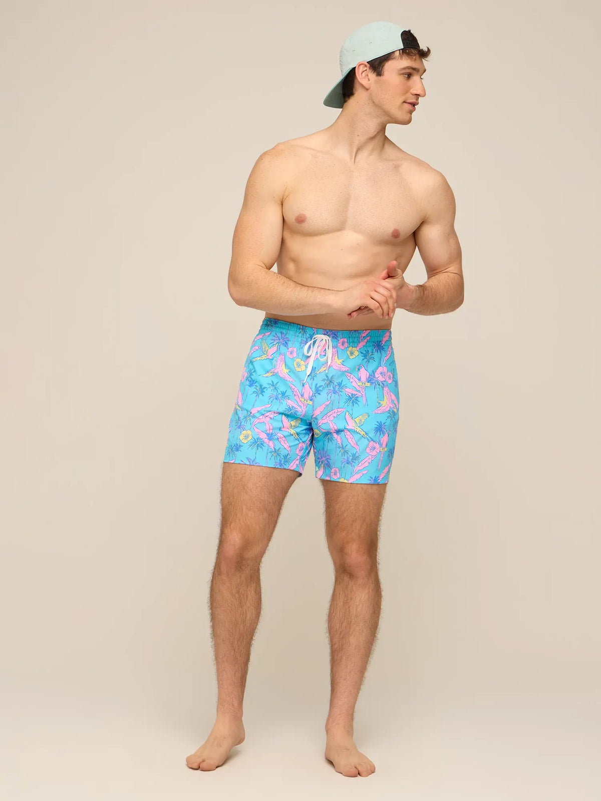 The Flock Parties 5.5" (Classic Lined Swim Trunk)
