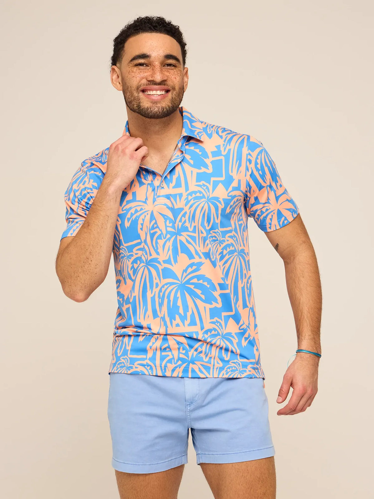 The Frond Farewell (Performance Polo)- Orange