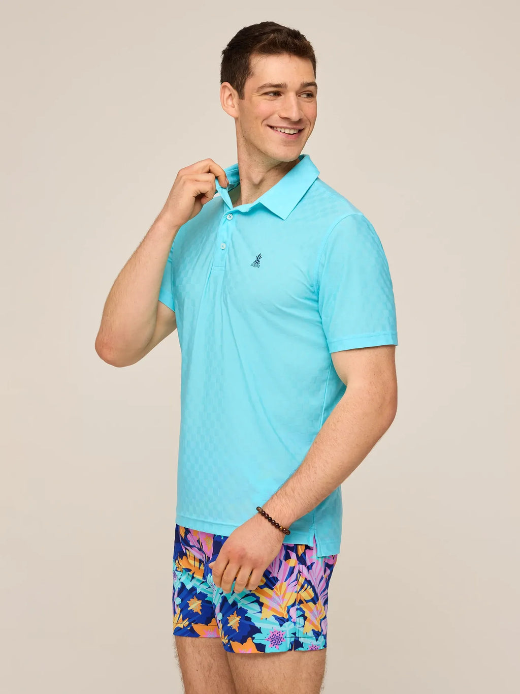 The Frozen Lake (Textured Performance Polo)