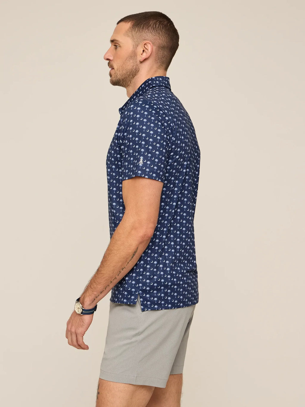 The Goodnight Palmetto Moon (Performance Polo)