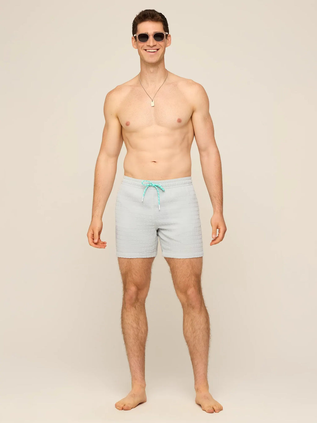 The Gravels 5.5" (Grid Textured Lined Swim)