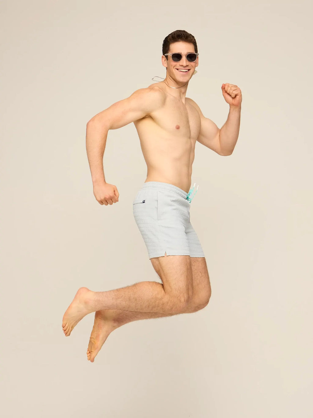 The Gravels 5.5" (Grid Textured Lined Swim)