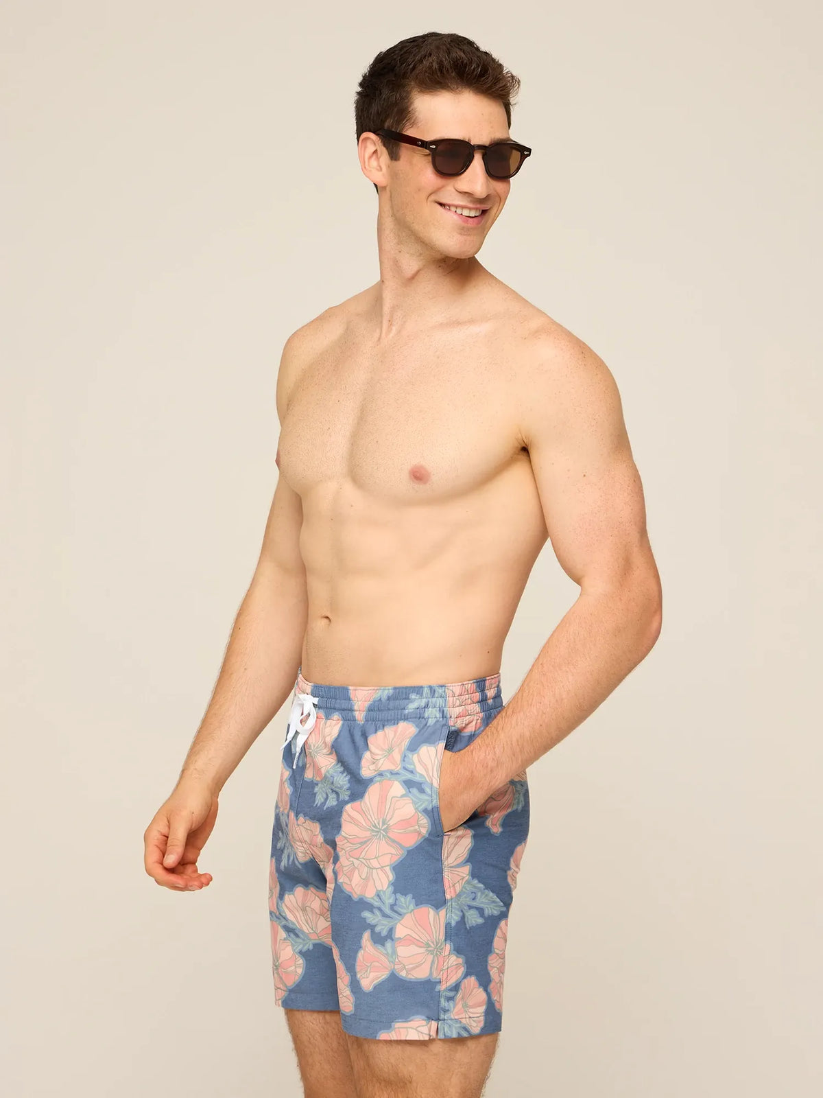 The Great Grand Poppy 7" (Classic Swim Trunk)