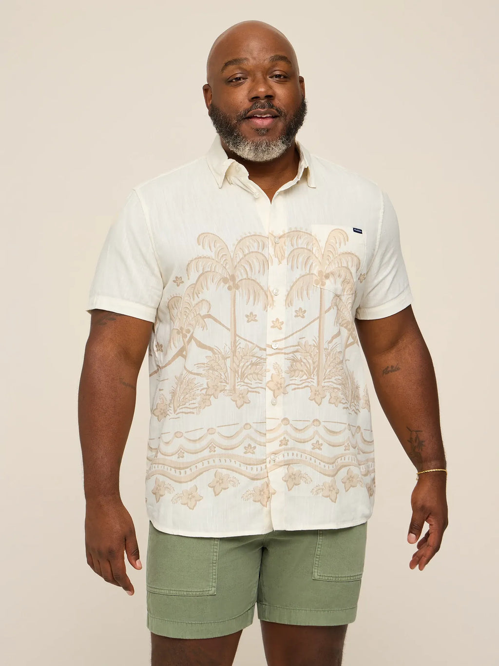 The Habitual Ritual (Resort Weave Friday Shirt)- Tan