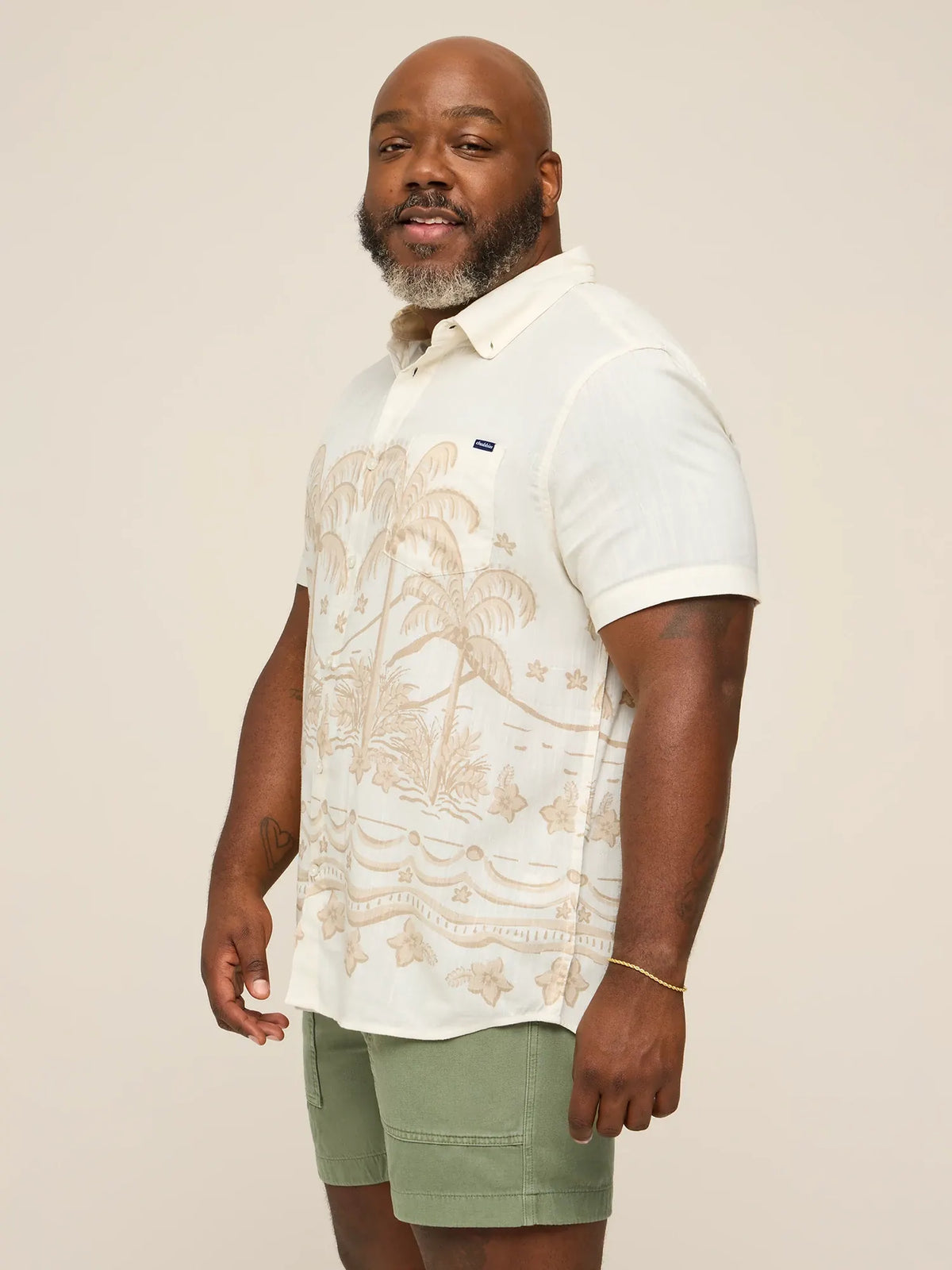 The Habitual Ritual (Resort Weave Friday Shirt)- Tan