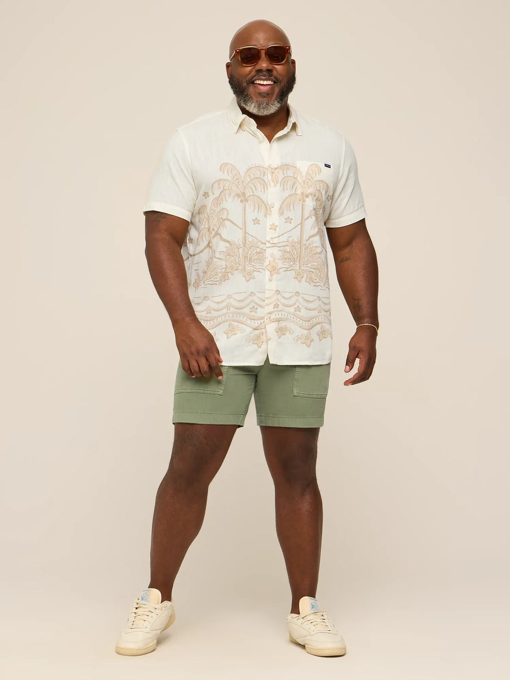 The Habitual Ritual (Resort Weave Friday Shirt)- Tan