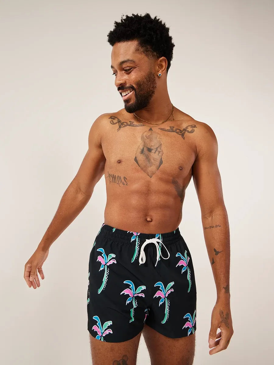 The Havana Nights 4" (Lined Classic Swim Trunk)