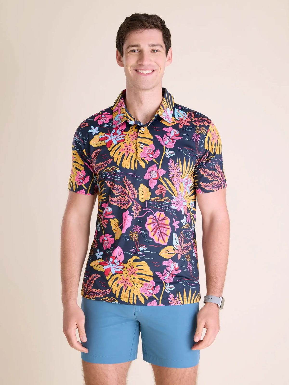 The Leafscape (Performance Polo)