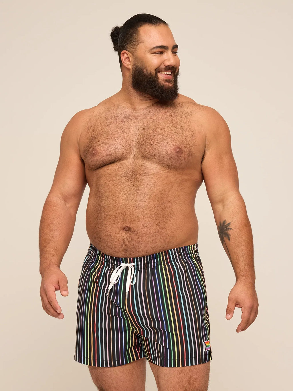 The Luminous Identity 4" (Classic Lined Swim Trunk)