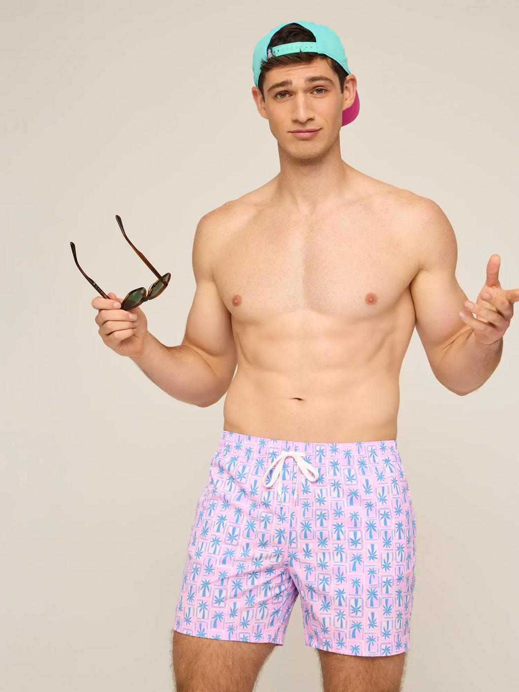 The Miami Mosaic 5.5" (Classic Lined Swim Trunk)