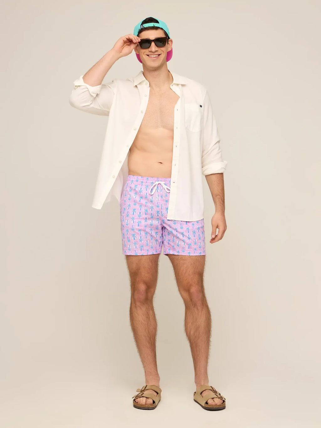 The Miami Mosaic 5.5" (Classic Lined Swim Trunk)
