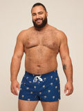 The Midnight Palms 2" (Classic Lined Swim Trunk)