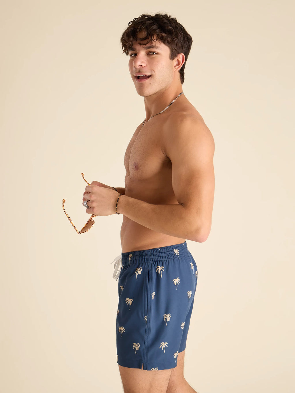 The Midnight Palms 5.5" (Classic Swim Trunk)