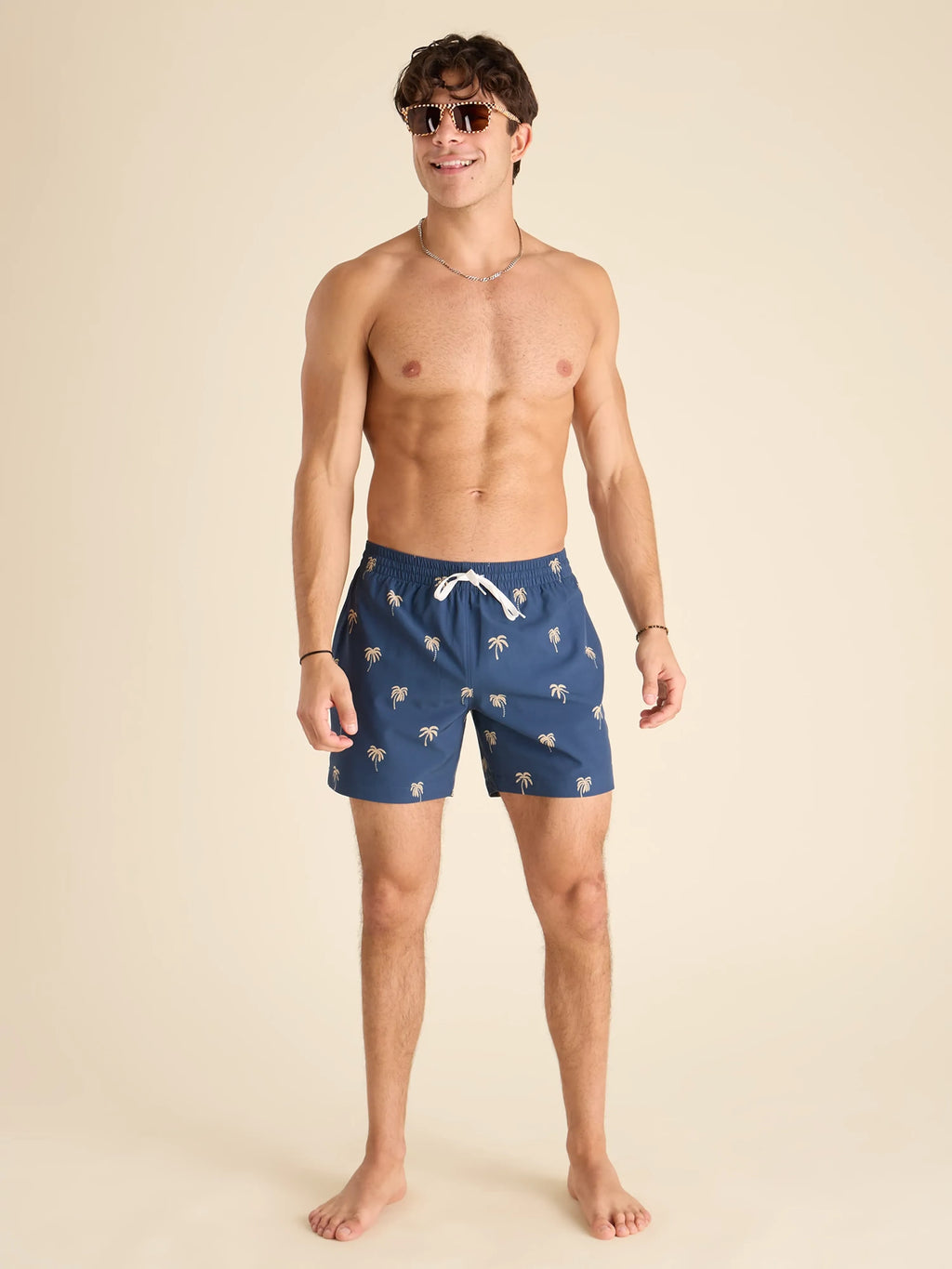 The Midnight Palms 5.5" (Classic Swim Trunk)