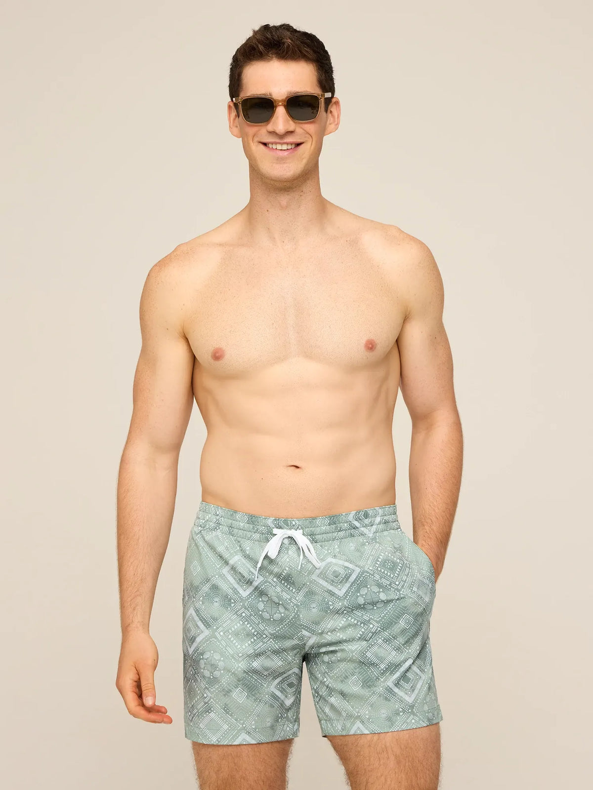 The Open Rodeos 5.5" (Classic Lined Swim Trunk)