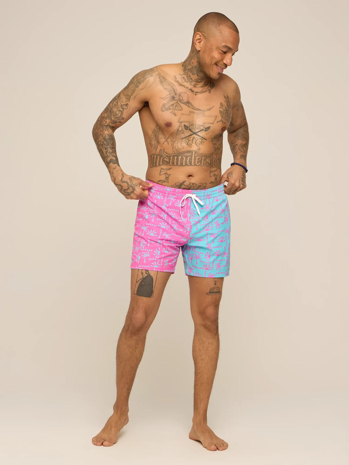 The Pacific Grids 5.5" (Classic Lined Swim Trunk)