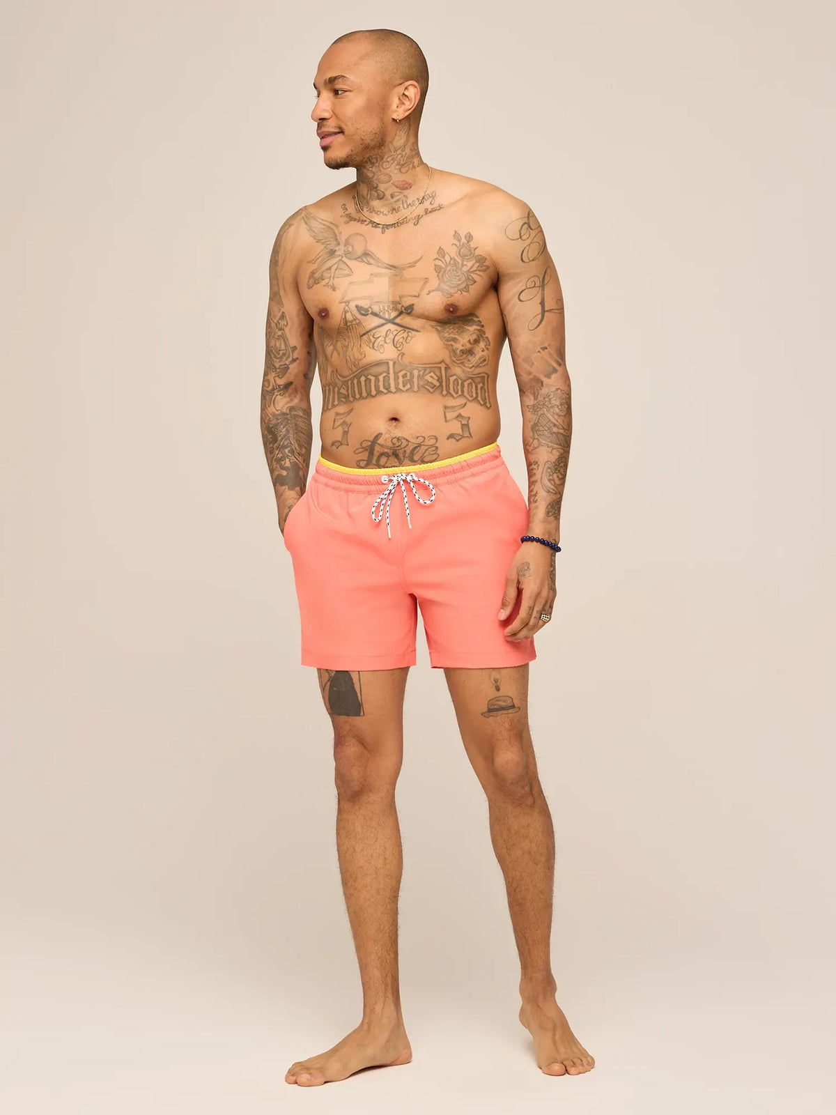 The Peach Perfects 5.5" (Classic Lined Swim Trunk w/ SP WB)