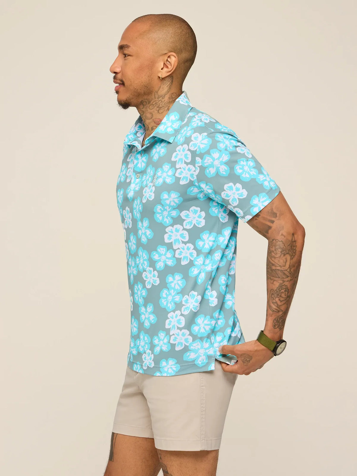 The Pink Pedal (Range Polo)- Green