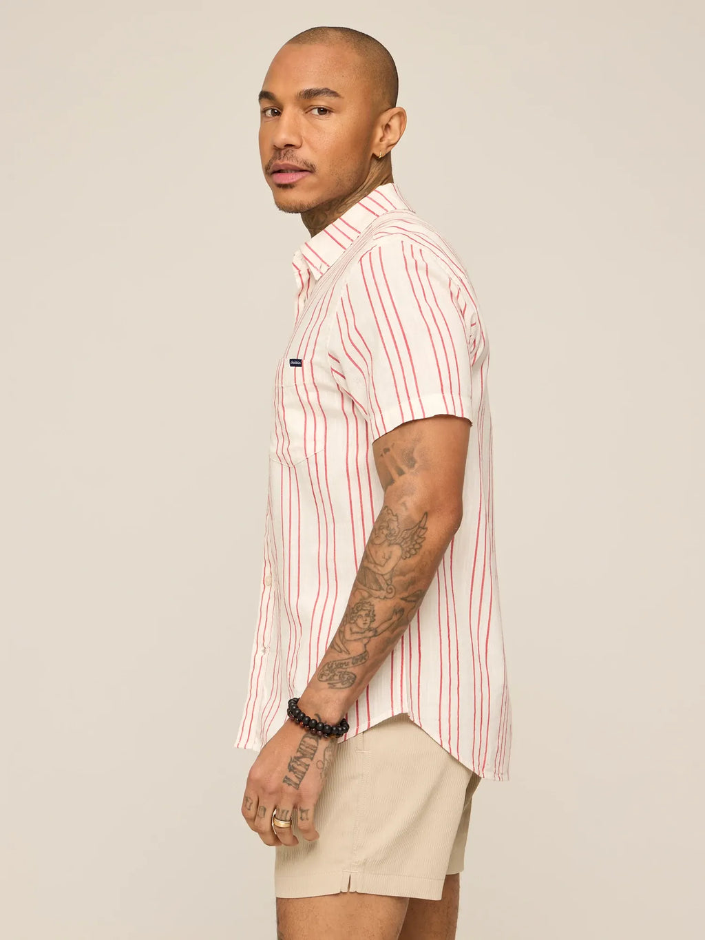 The Ruby Ribbon (Resort Weave Friday Shirt)