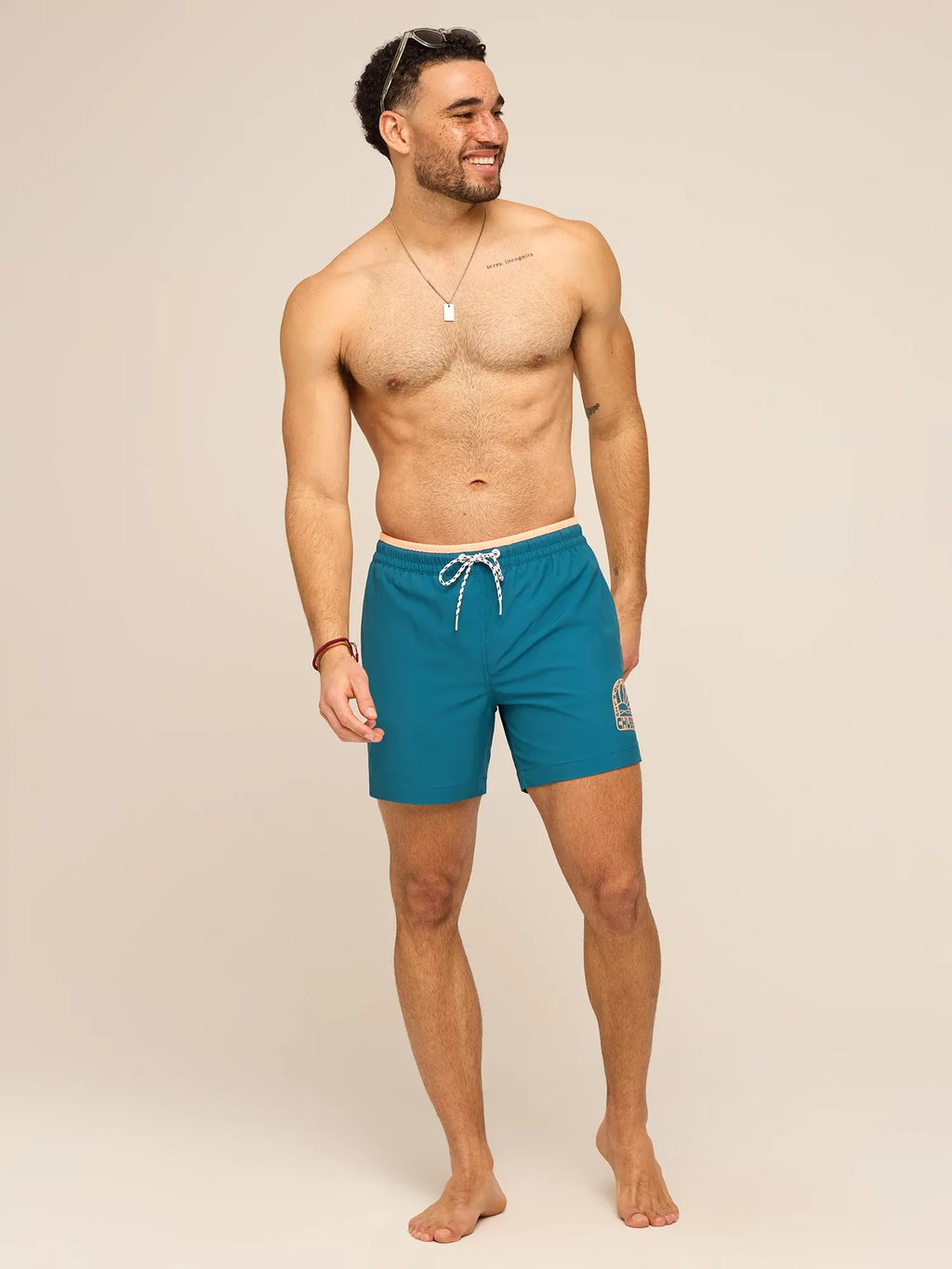 The Rusty Cobalts 5.5" (Classic Lined Swim Trunk w/ SP WB)