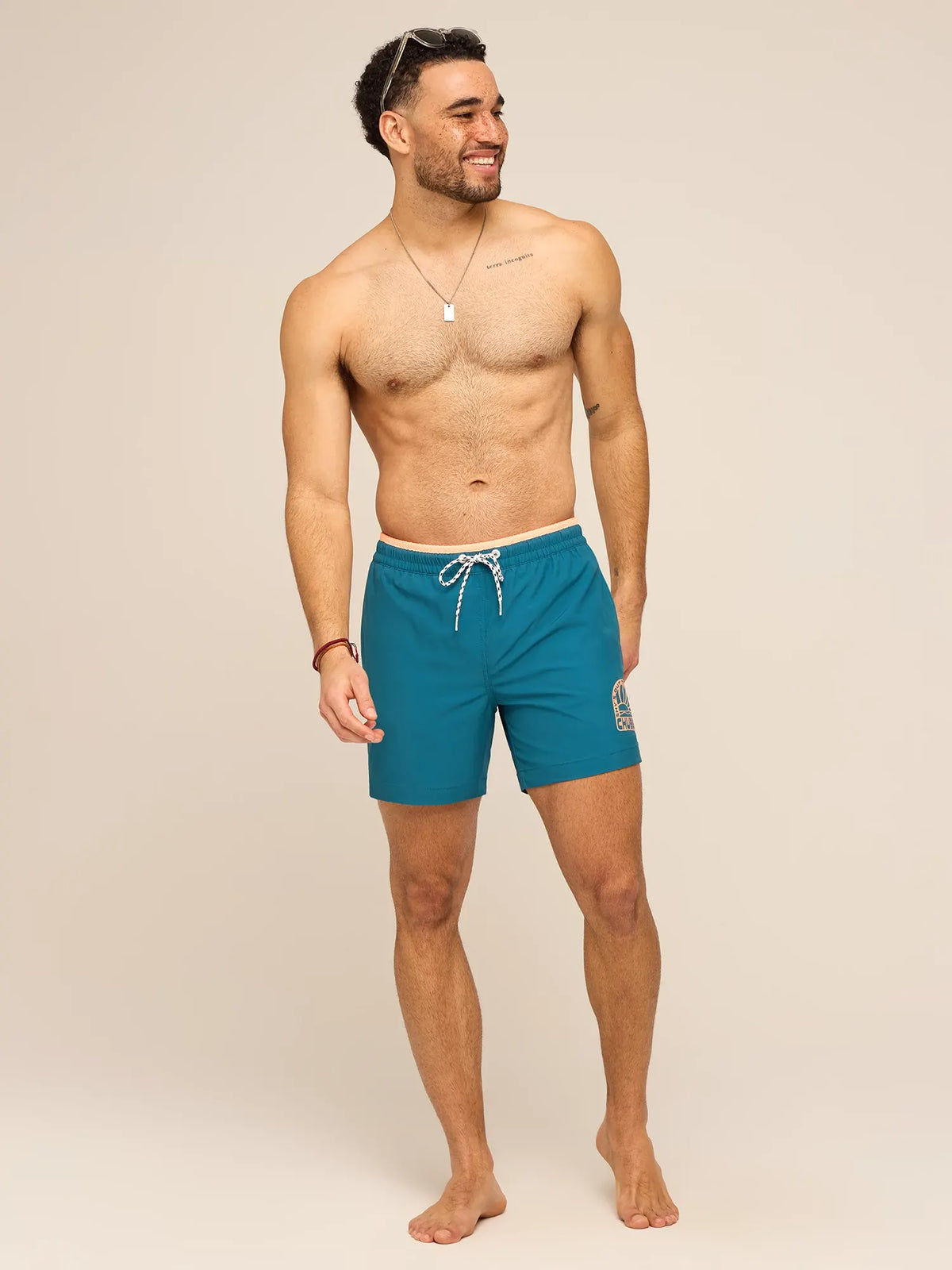The Rusty Cobalts 5.5" (Classic Lined Swim Trunk w/ SP WB)