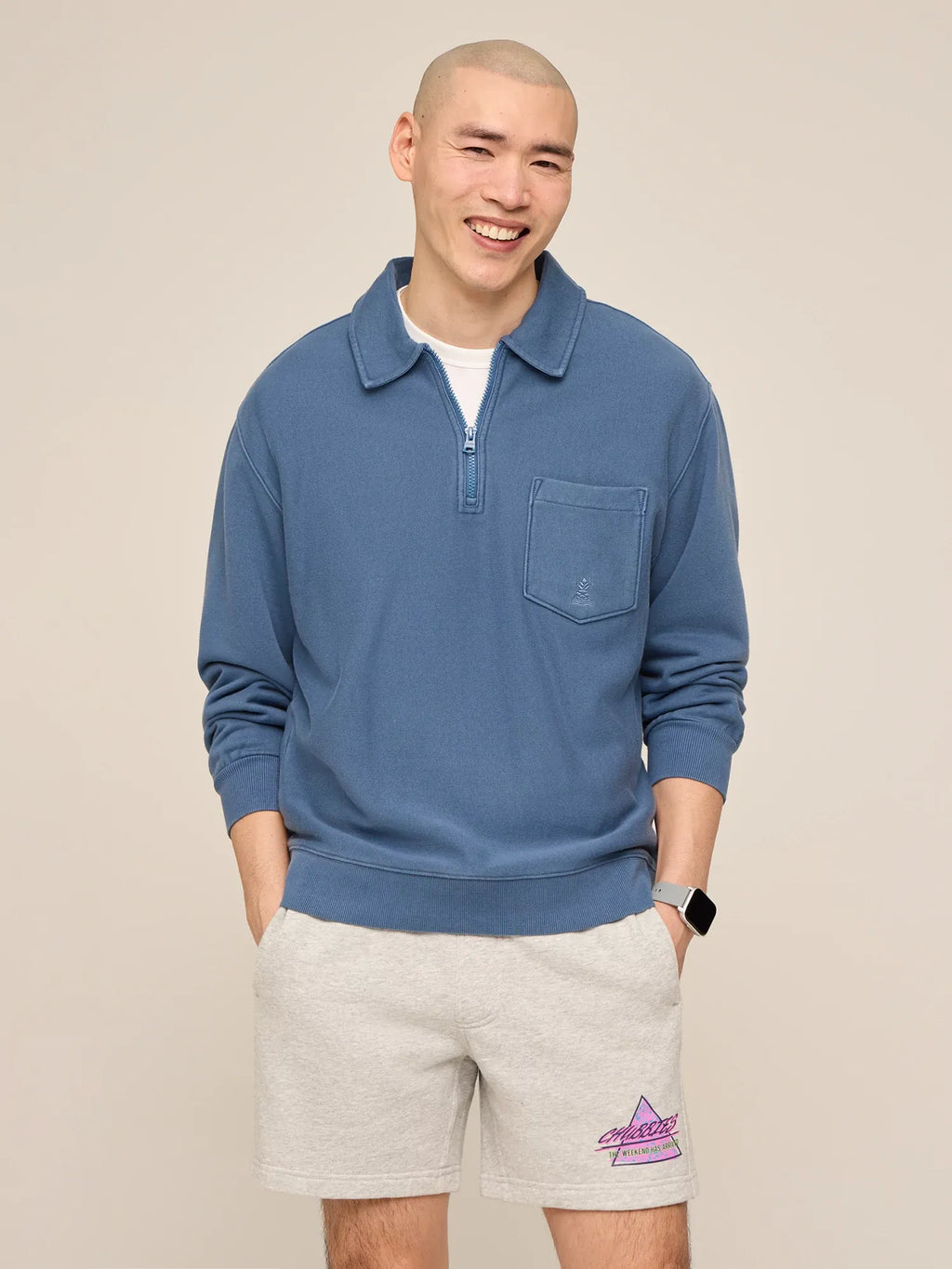 The Slate Sky (Comfort Quarter Zip)