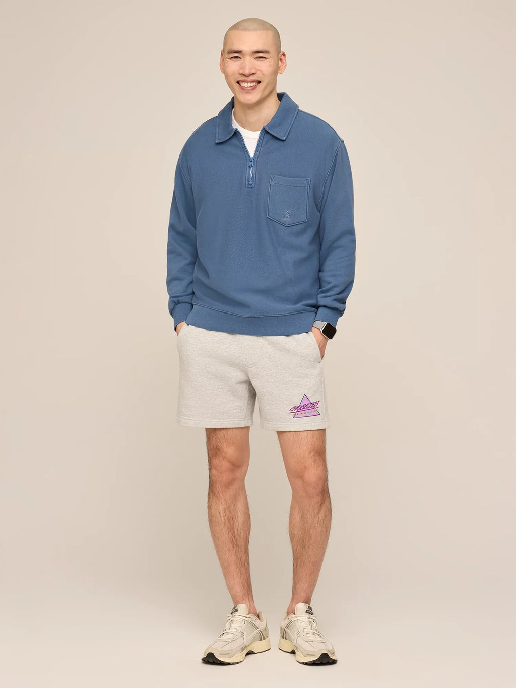 The Slate Sky (Comfort Quarter Zip)