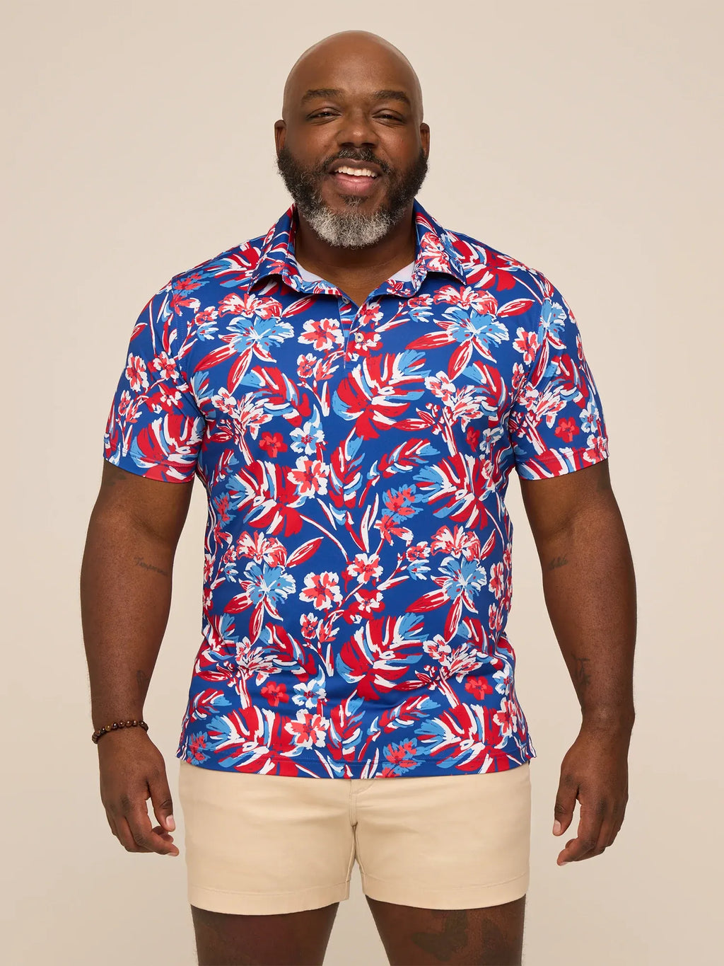 The Star Spangled Bloom (Performance Polo)
