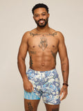 The Starry Night Stems 5.5" (Classic Lined Swim Trunk)