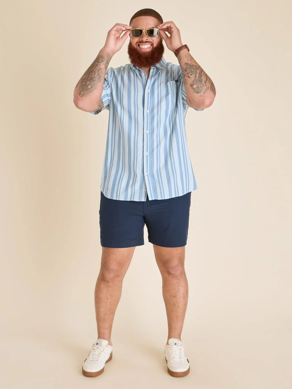The Striped Up & Down (Resort Weave Friday Shirt)