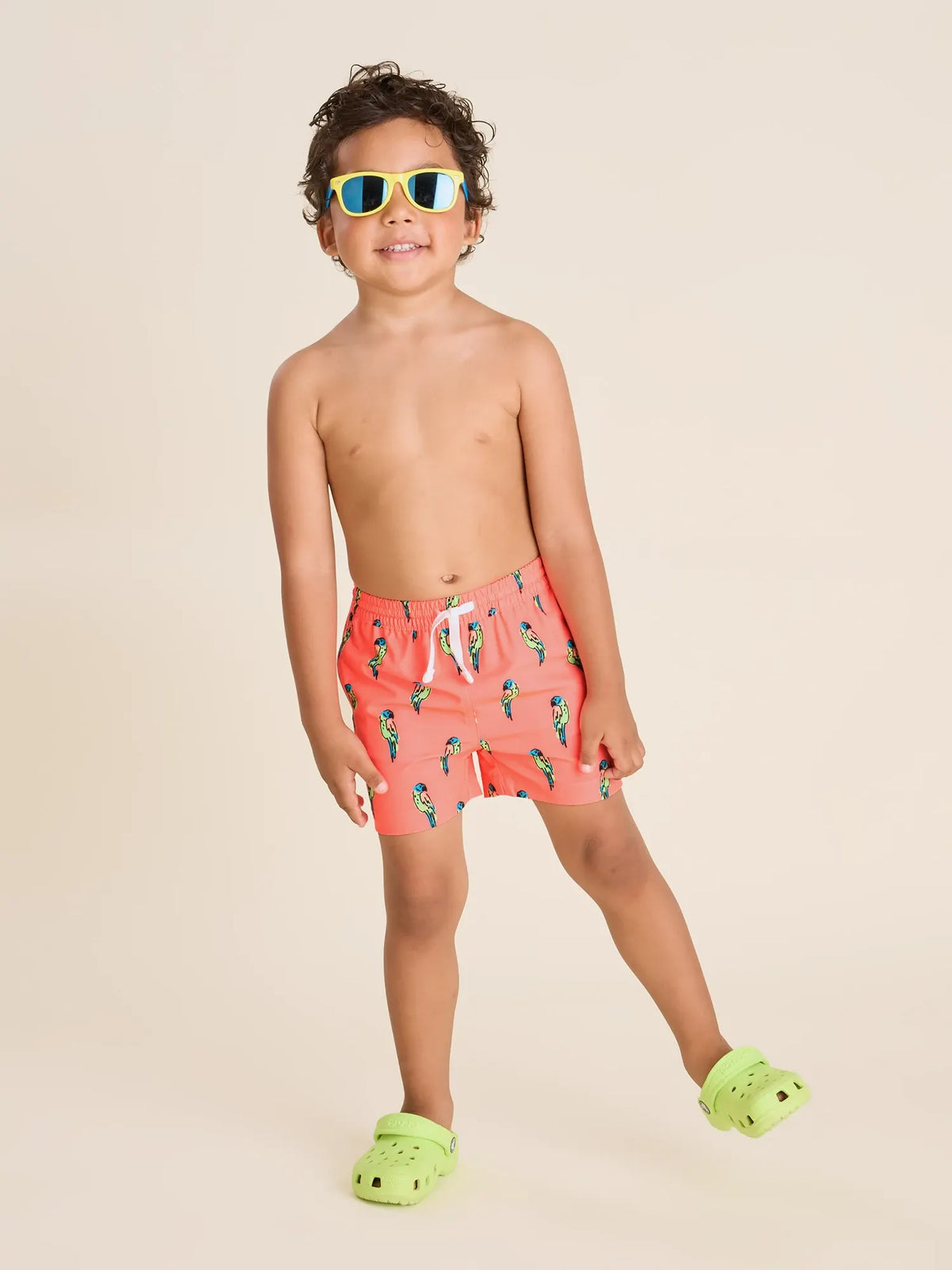 The Talk Of The Tropics (Toddler Classic Swim Trunk)