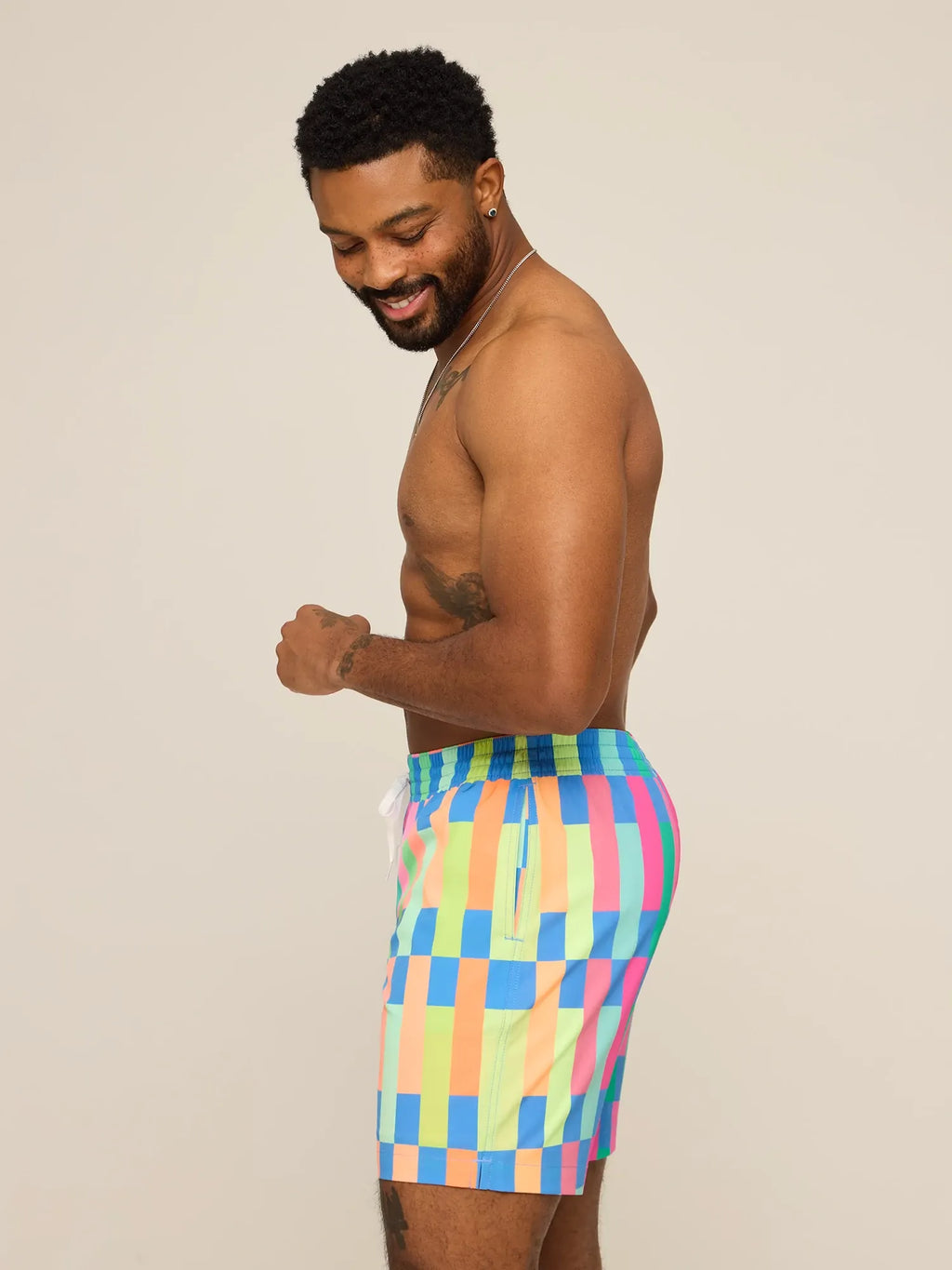 The Technicolor Stitches 7" (Classic Swim Trunk)