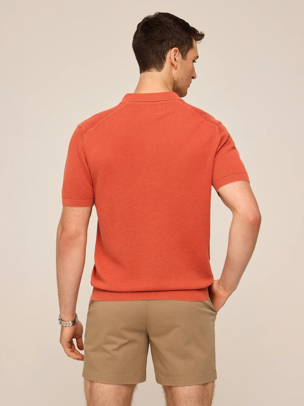 The Terracotta (Knit Polo)