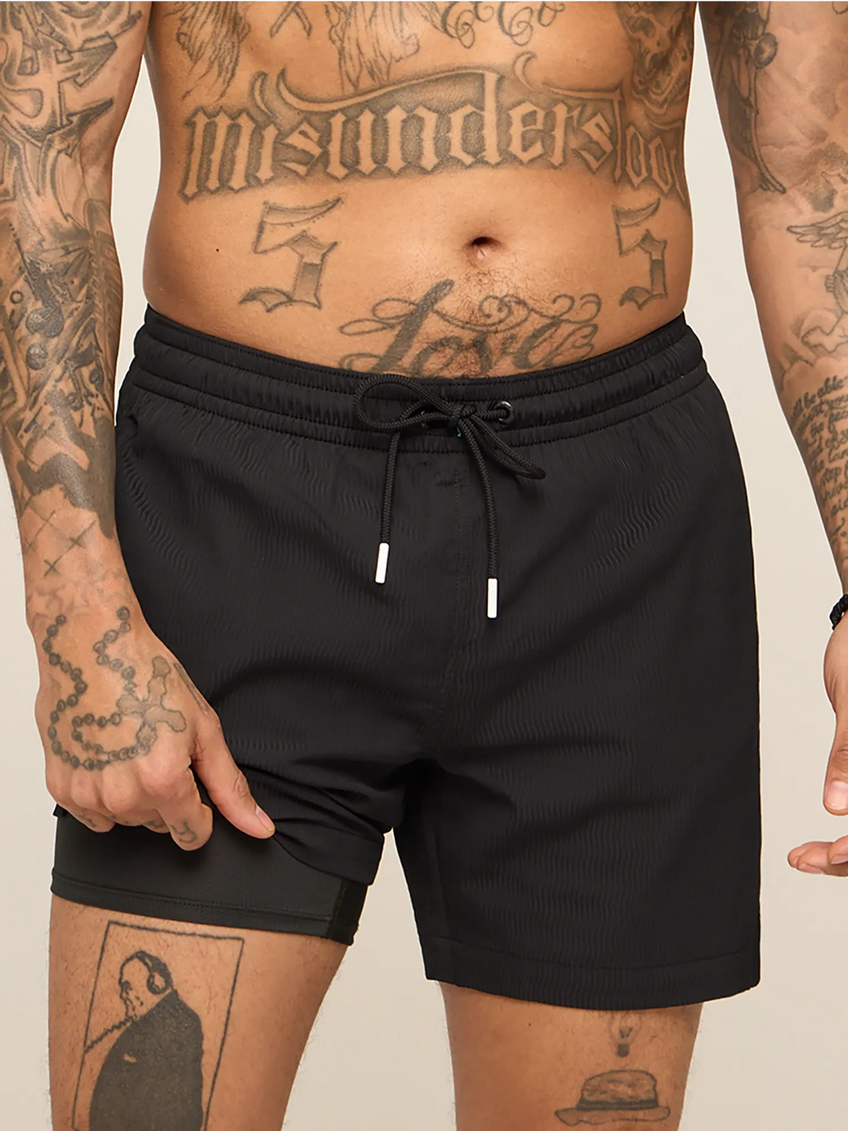 The Secret Agents 5.5" (Textured Lined Swim)
