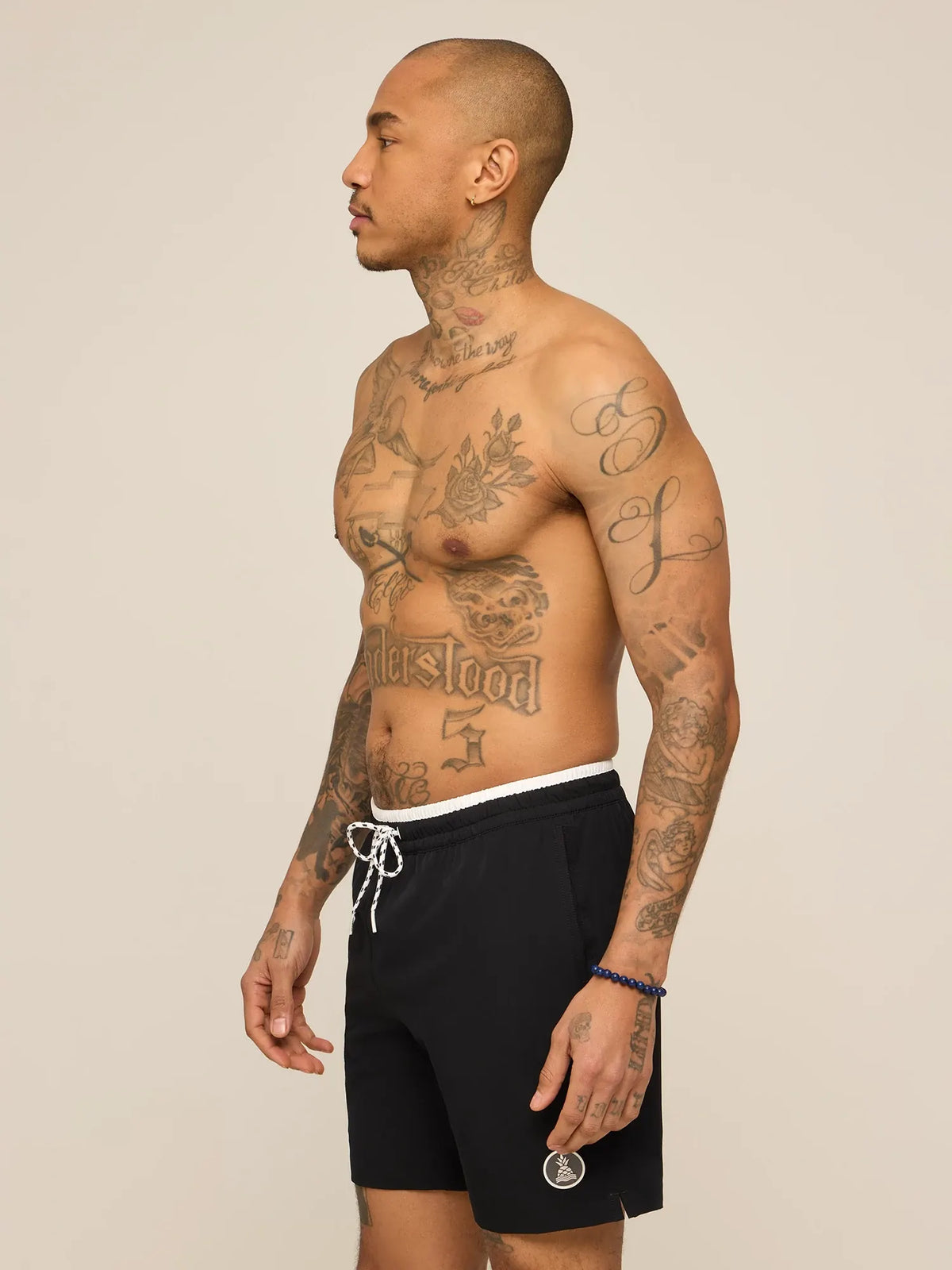 The Capes 7" (Classic Lined Swim Trunk) - blue liner
