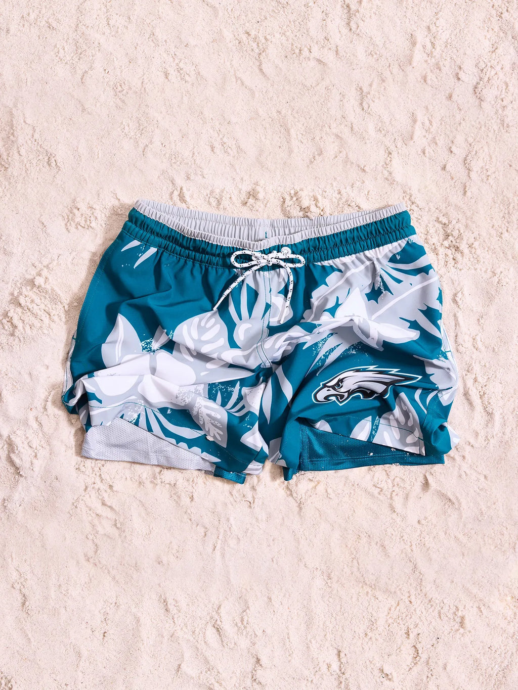 The Eagles Deep End Zones 5.5" (Classic Lined Swim Trunk)