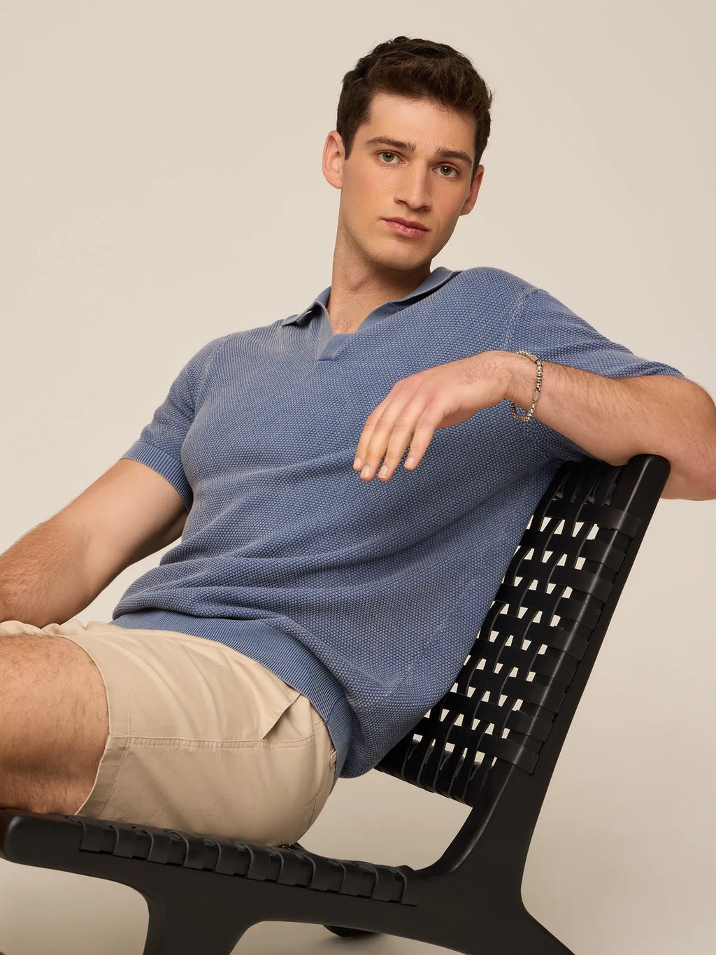 The Slate Sky (Knit Polo)